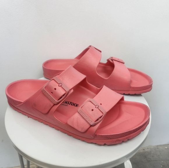 Birkenstock Arizona EVA Essential Sandals - Pink | Size 41 (L10/M8) - Picture 1 of 7